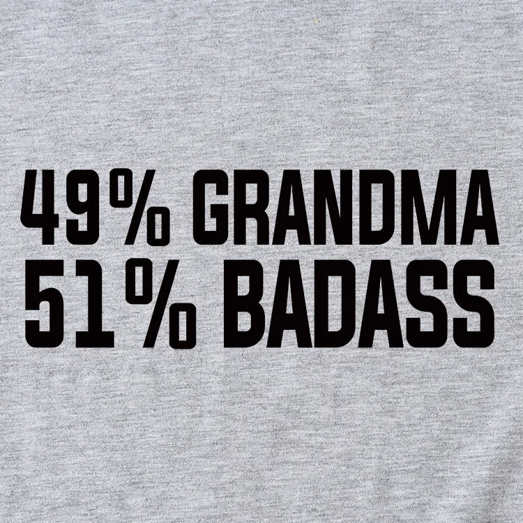 49%GRANDMA Womens Casual Loose Short-sleeved Shirt