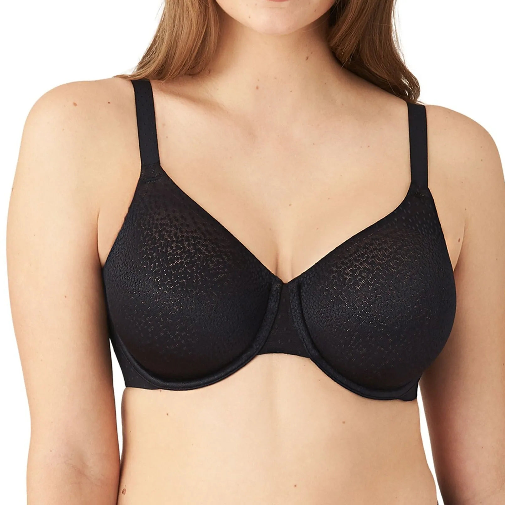 855303 Back Appeal Underwire Bra | Black
