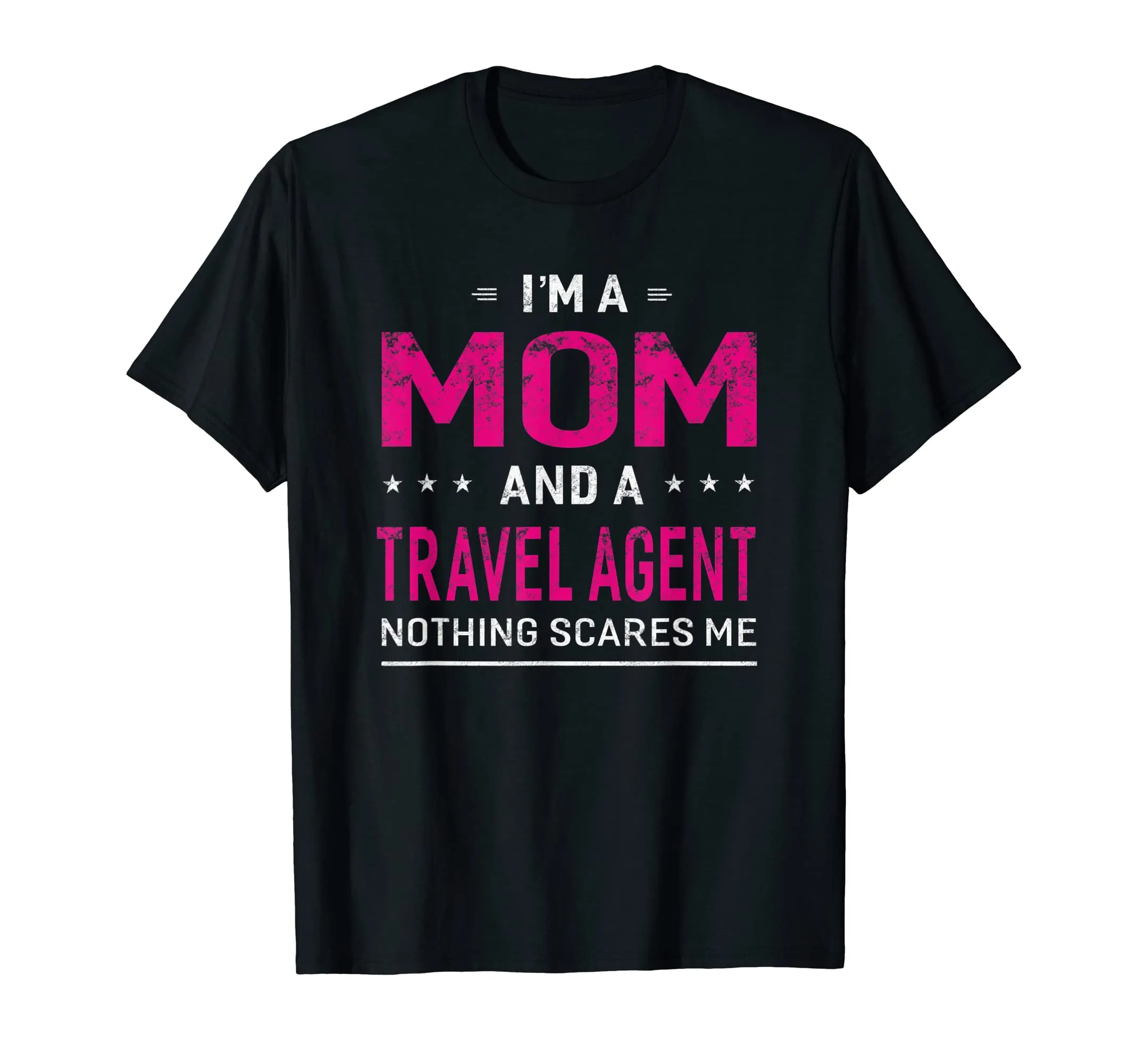 A Mom And Travel Agent T-shirt For Women Mother Funny Gift