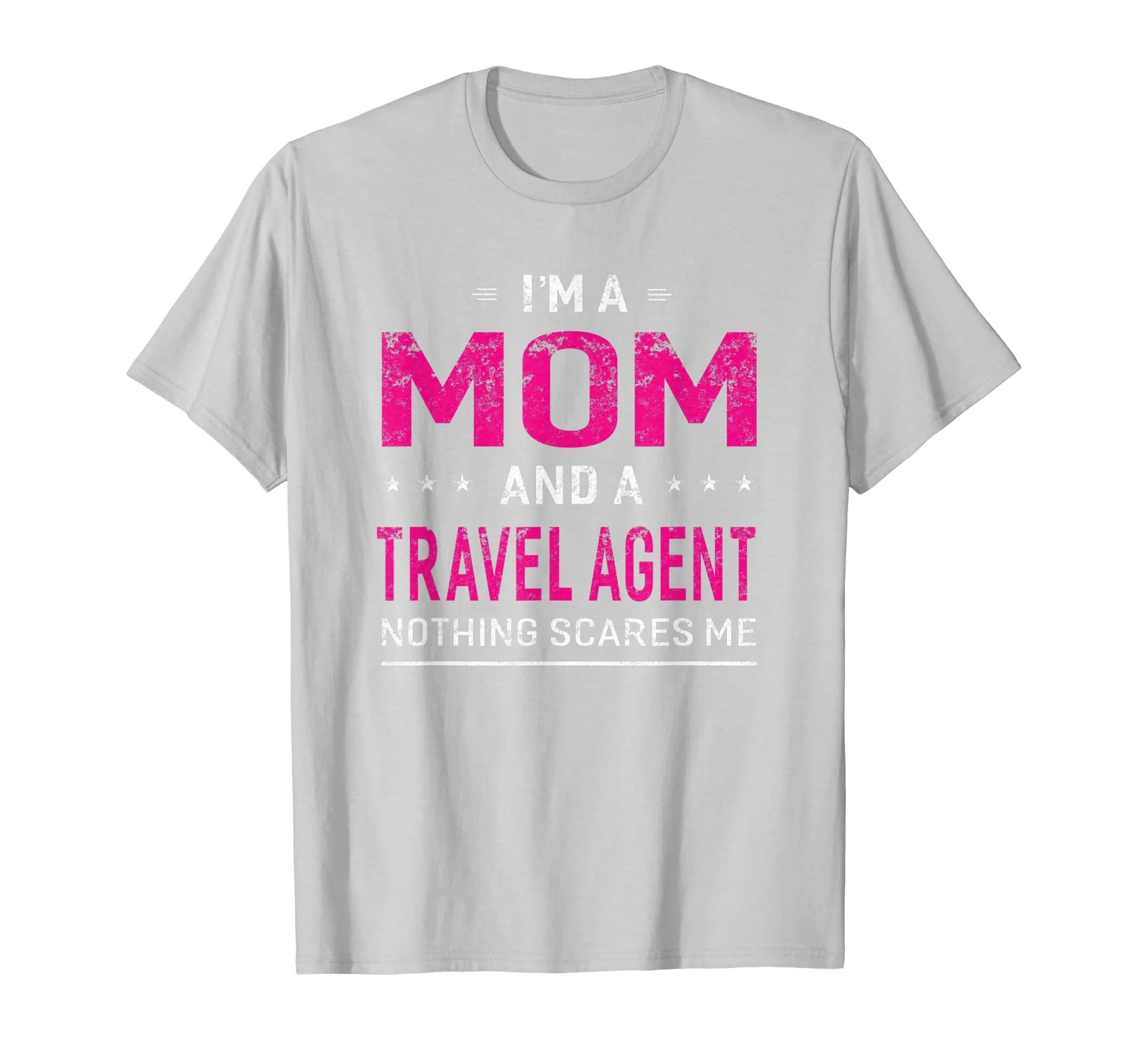 A Mom And Travel Agent T-shirt For Women Mother Funny Gift
