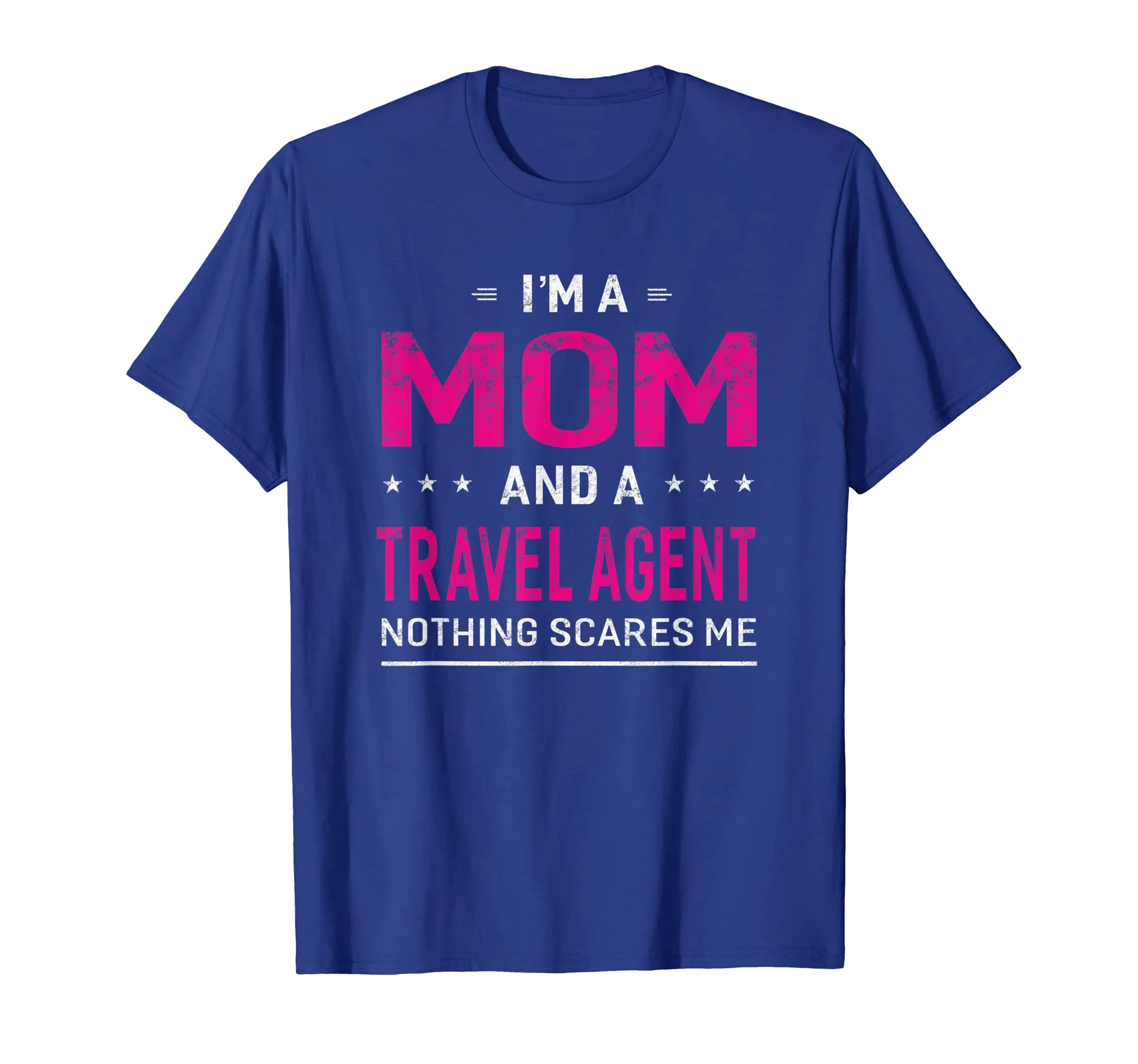 A Mom And Travel Agent T-shirt For Women Mother Funny Gift