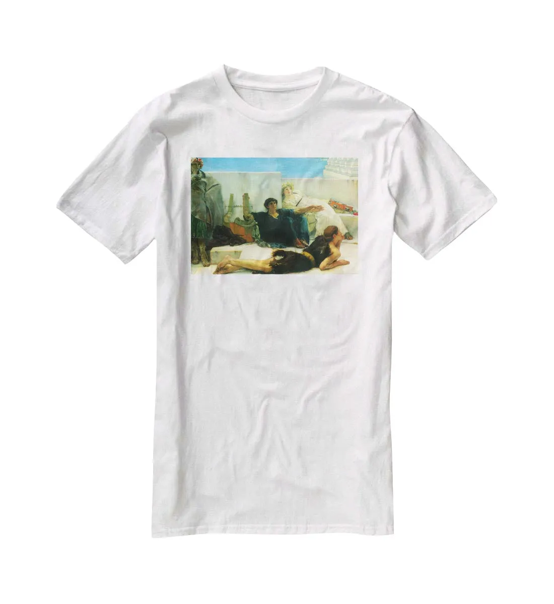 A reading of Homer detail 1 by Alma Tadema T-Shirt