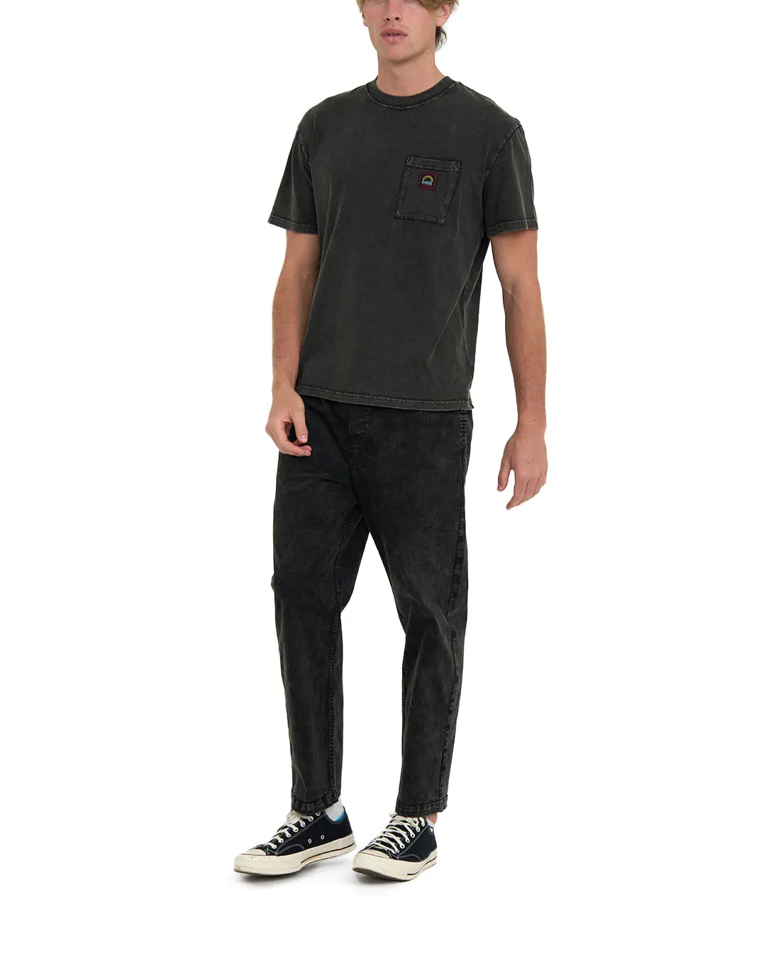 Acid Pocket Tee - Anthracite
