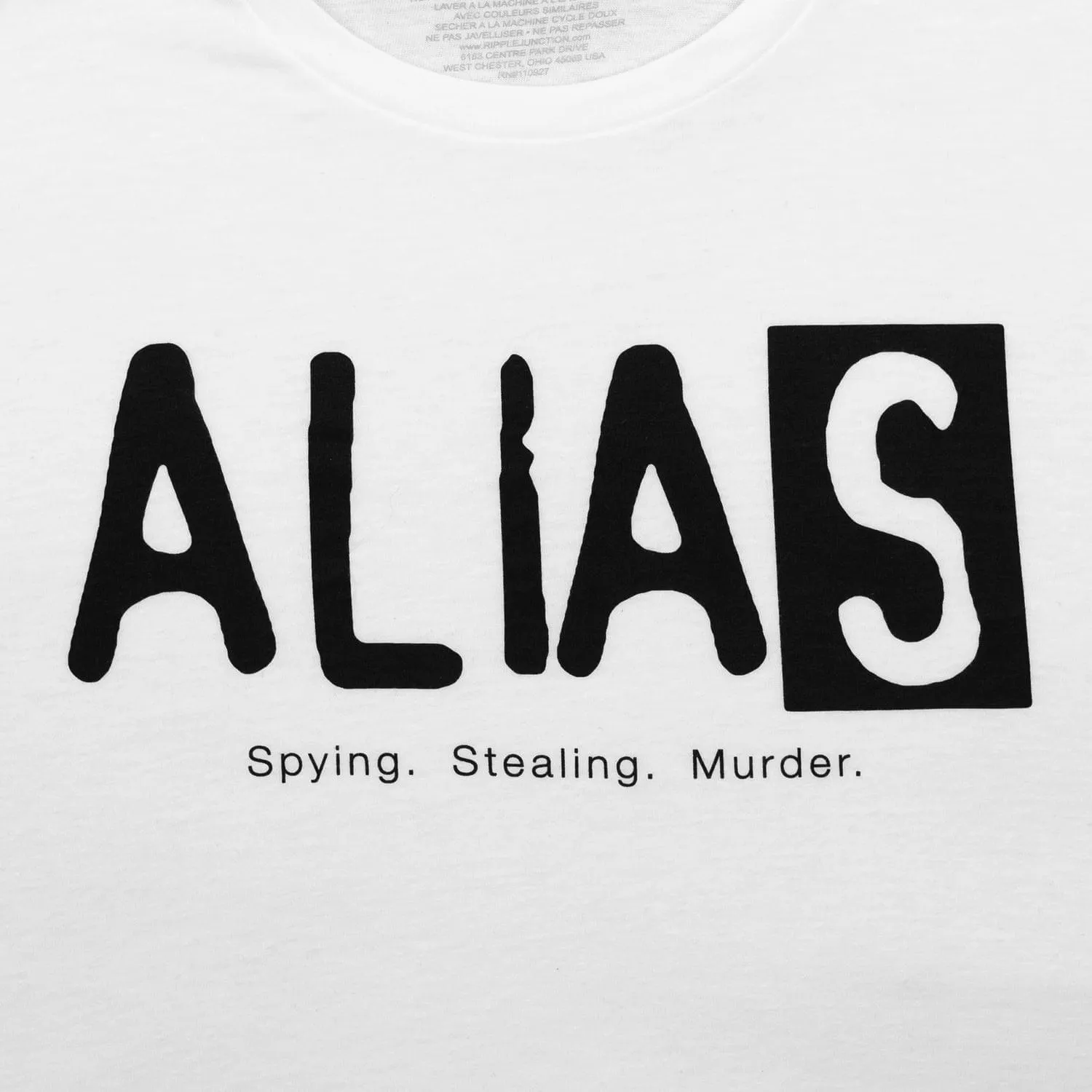 Alias Logo Men's White T-Shirt