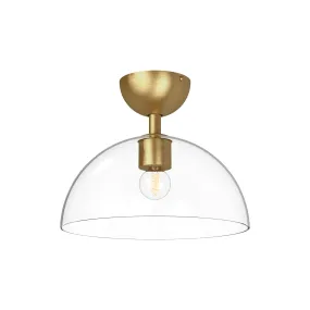 Alora Mood Jude 12 Inch Semi Flush Mount