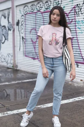 Artistic Student Printed T-shirt for women