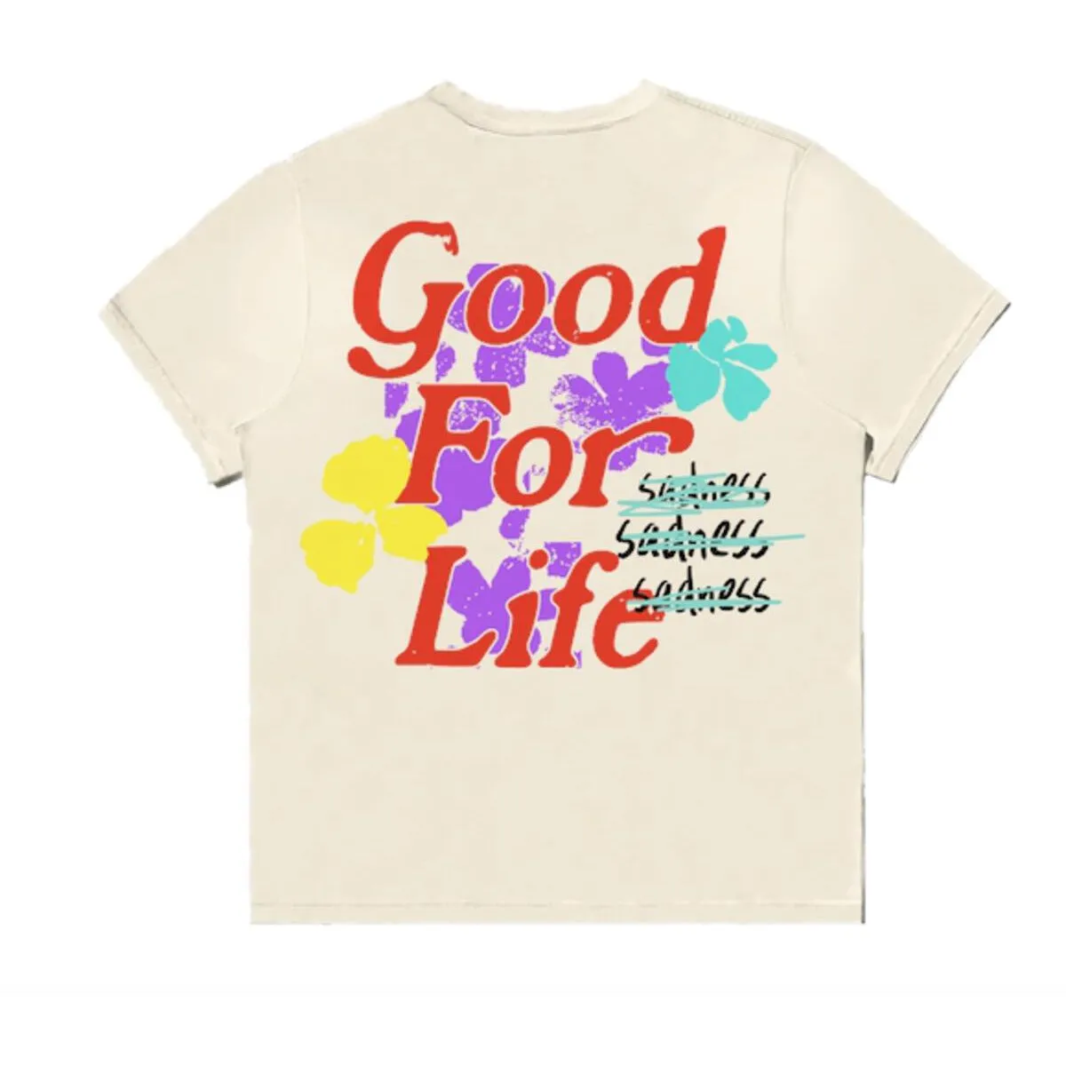 Authentics FEEL ALIVE TEE- Cream (ALIVE-CREAM)