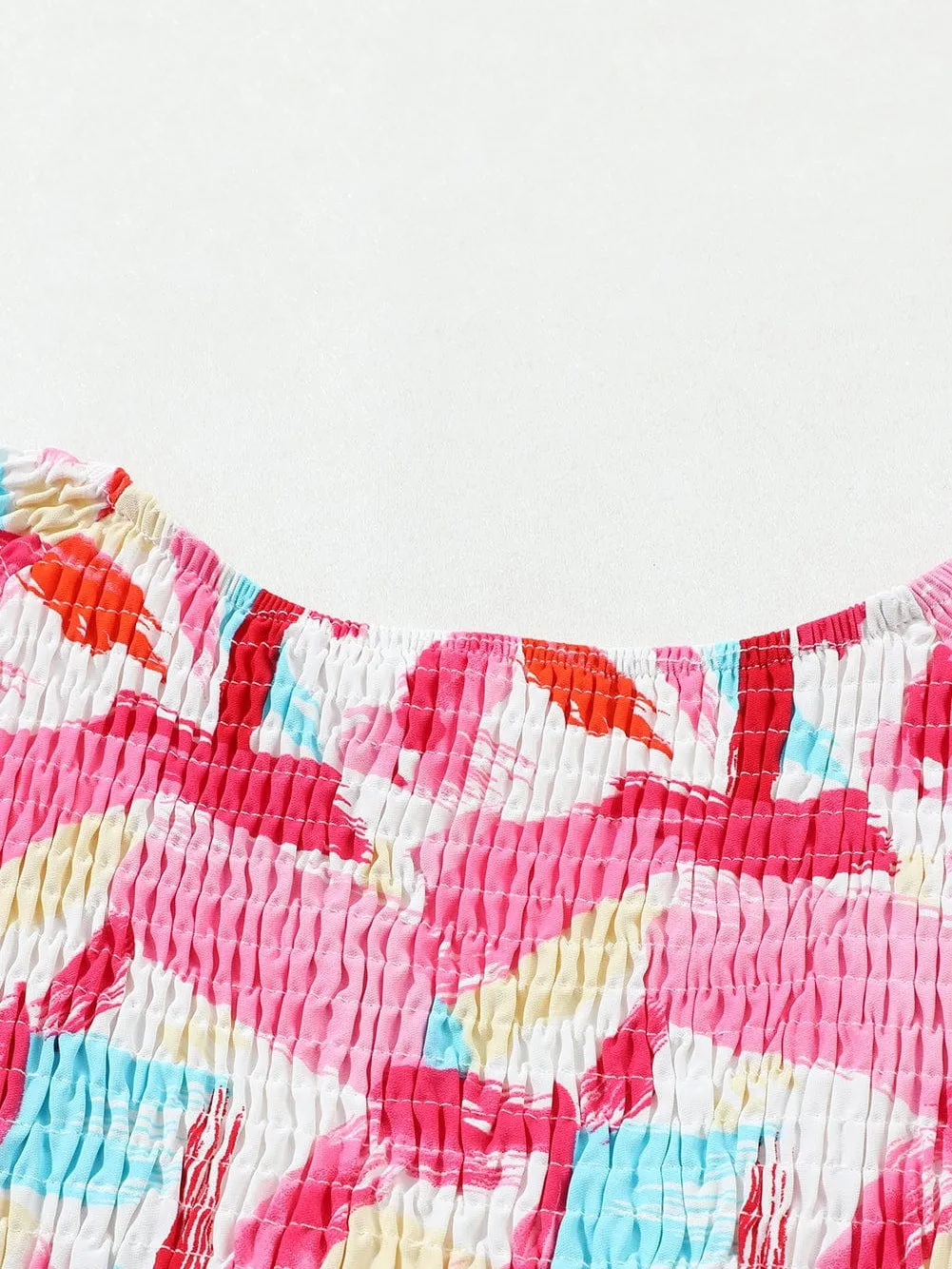 Autumn Abstract Print Blouse