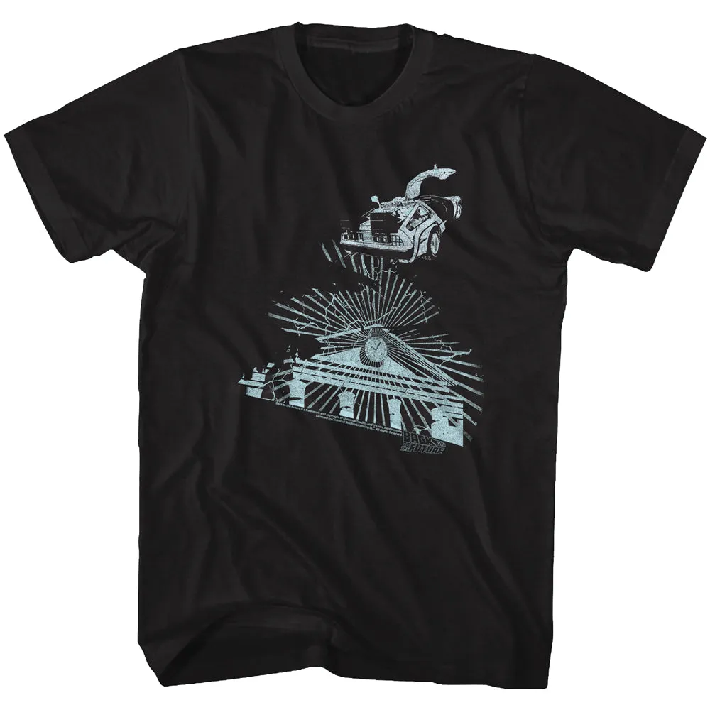Back To The Future The Clock Tower Men's T-Shirt