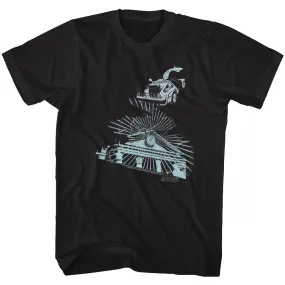 Back To The Future The Clock Tower Men's T-Shirt