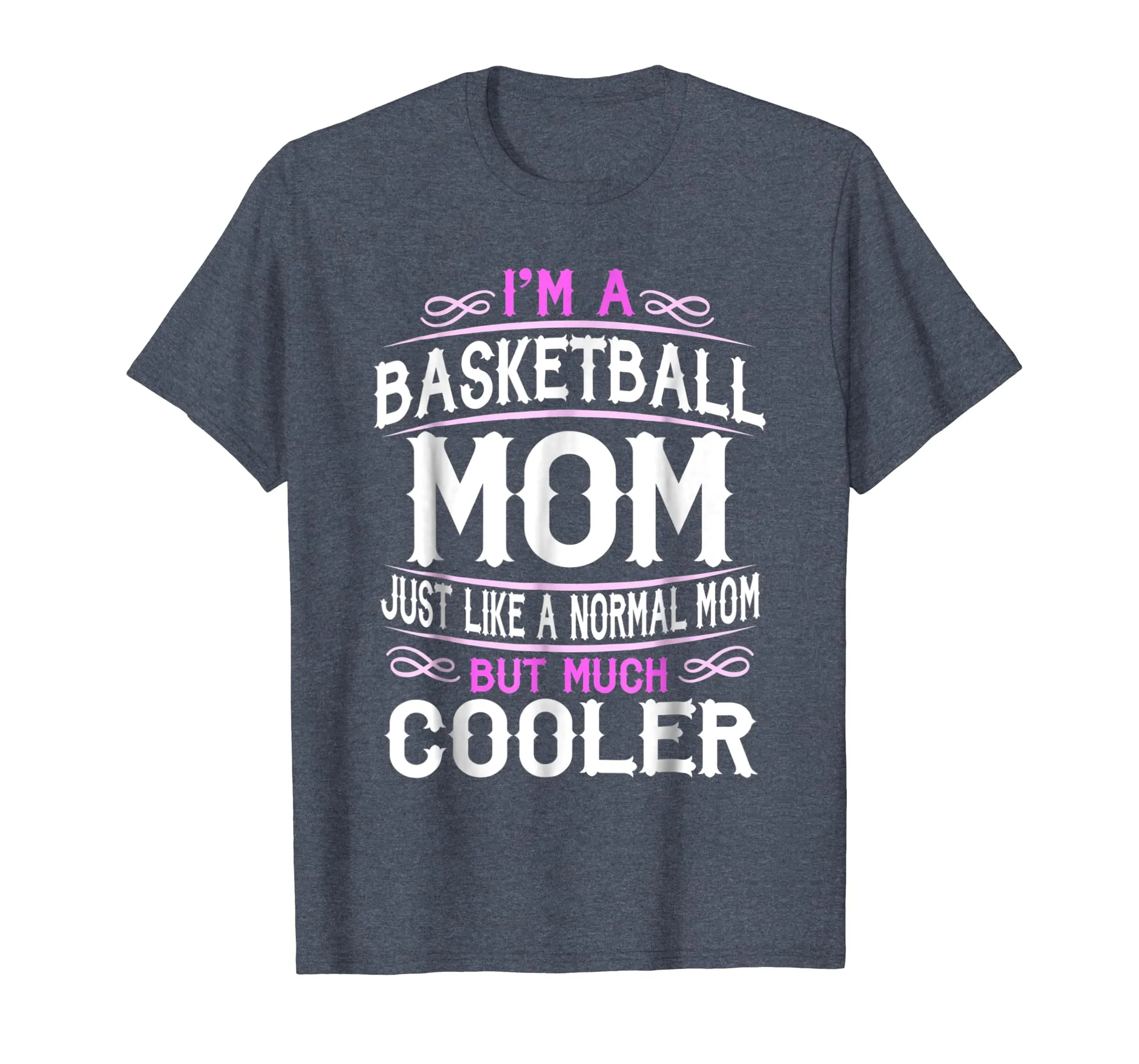 Basketball Mom, I'm a Mom Shirt. Mother t shirts F53