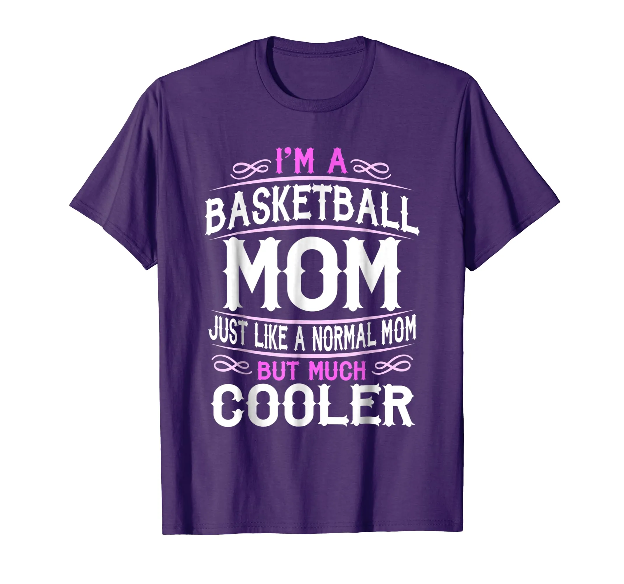 Basketball Mom, I'm a Mom Shirt. Mother t shirts F53