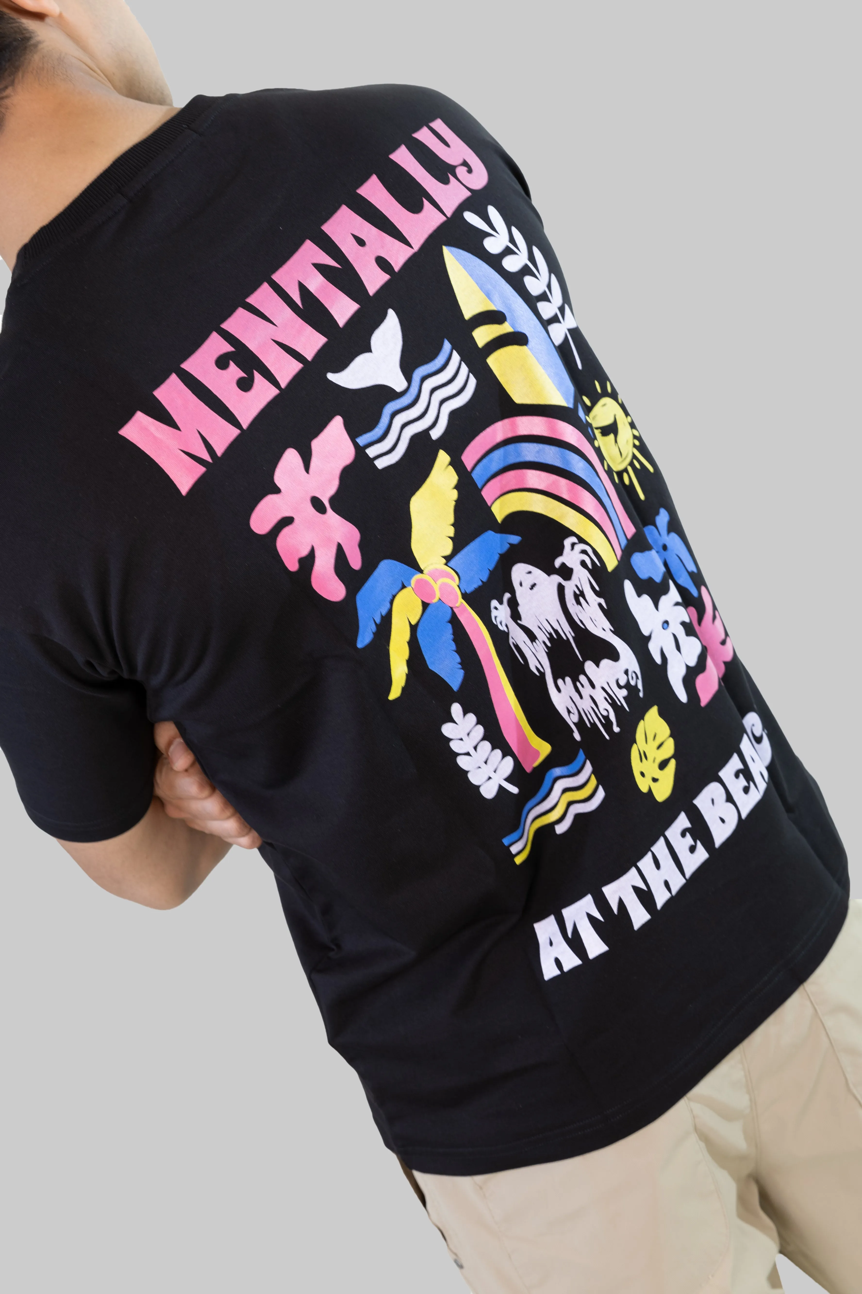 Beach head T-shirt: Black