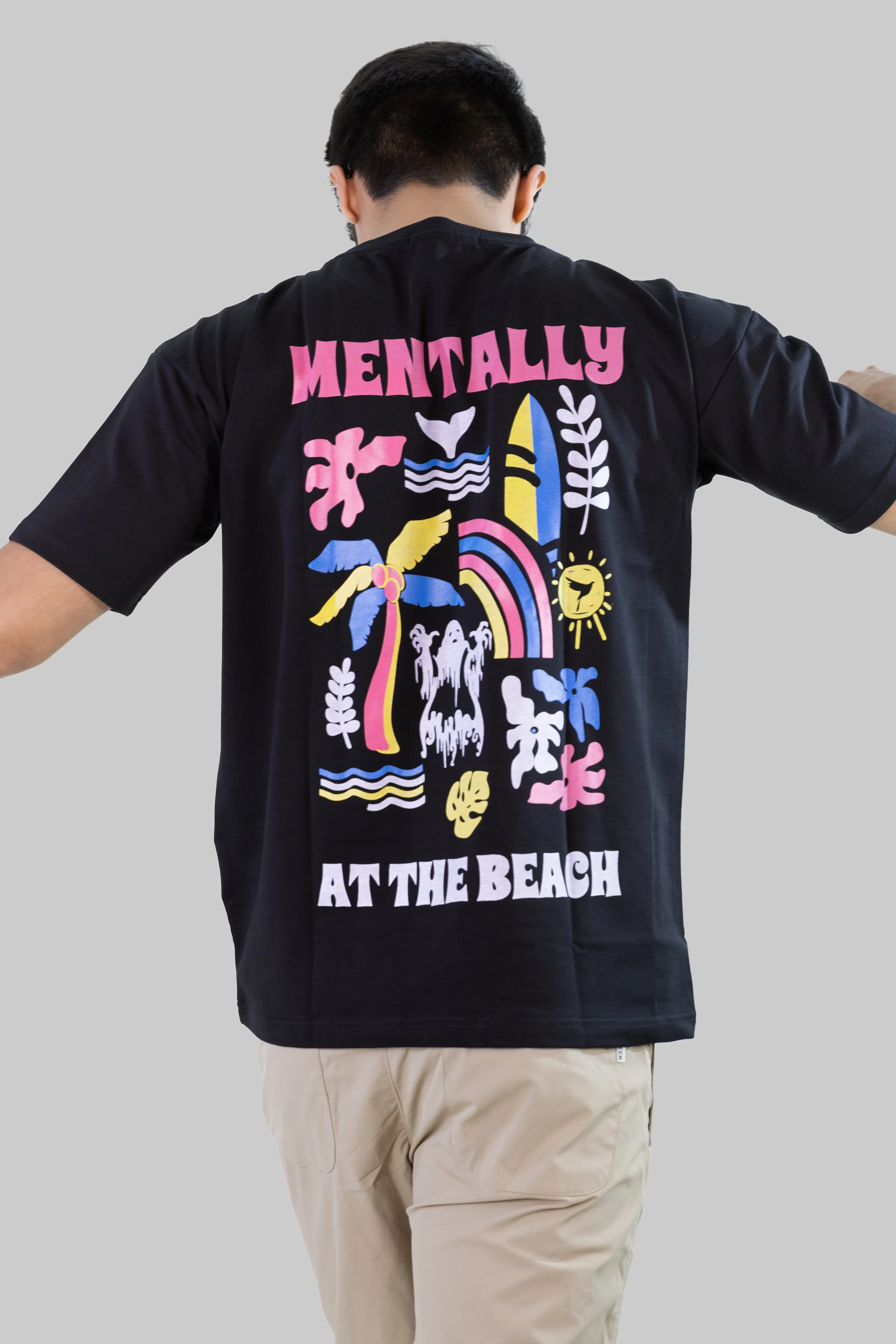 Beach head T-shirt: Black