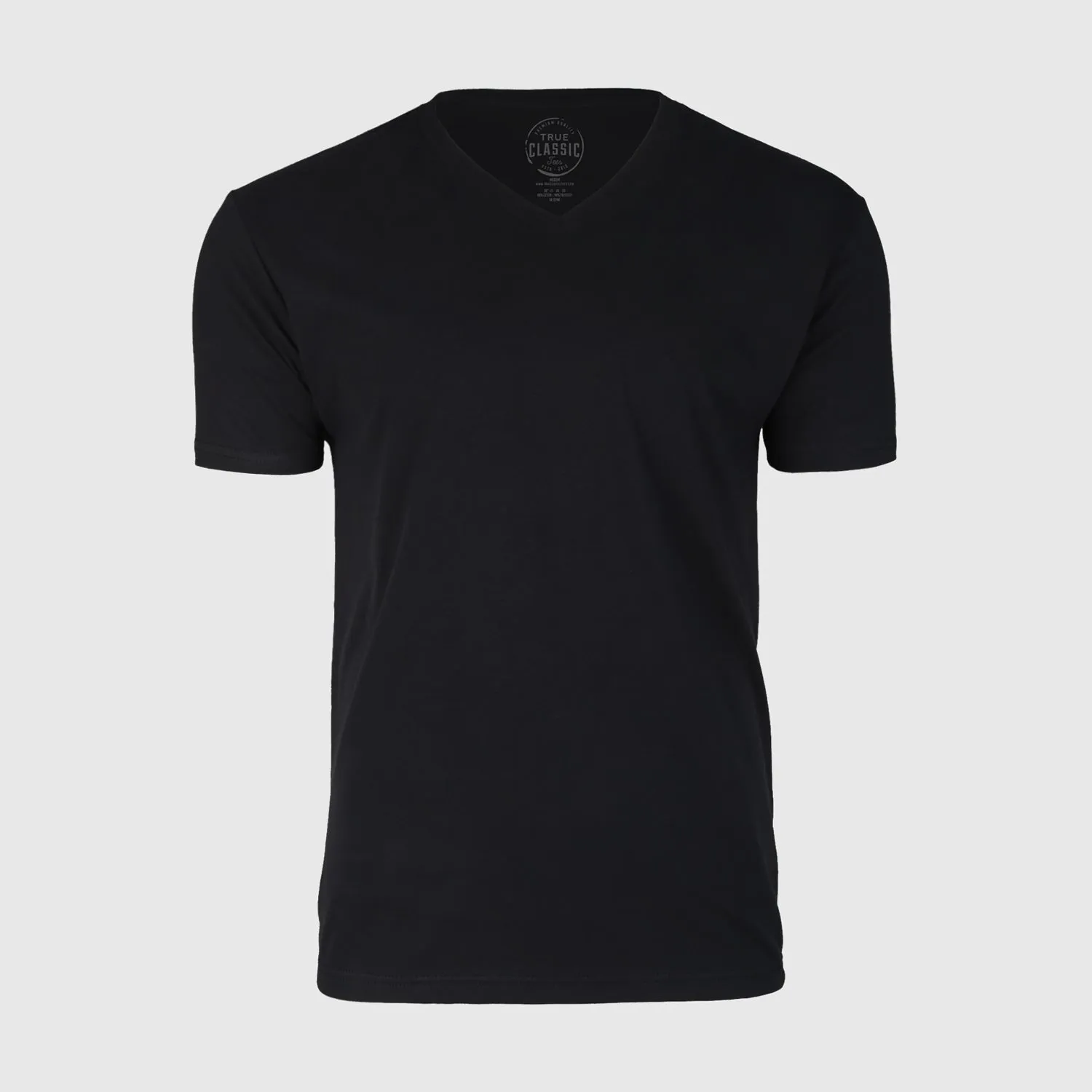 Black V-Neck Tee
