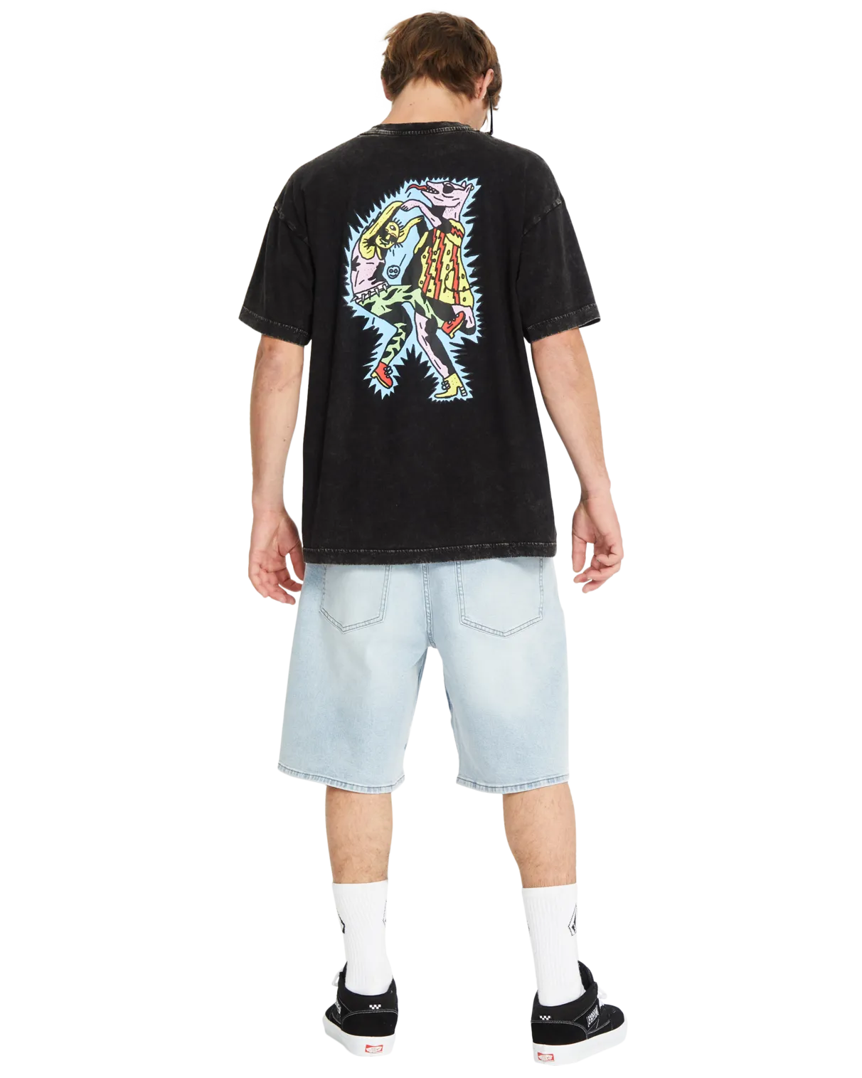 Bob Mollema 1 T-Shirt in Light Acid Black