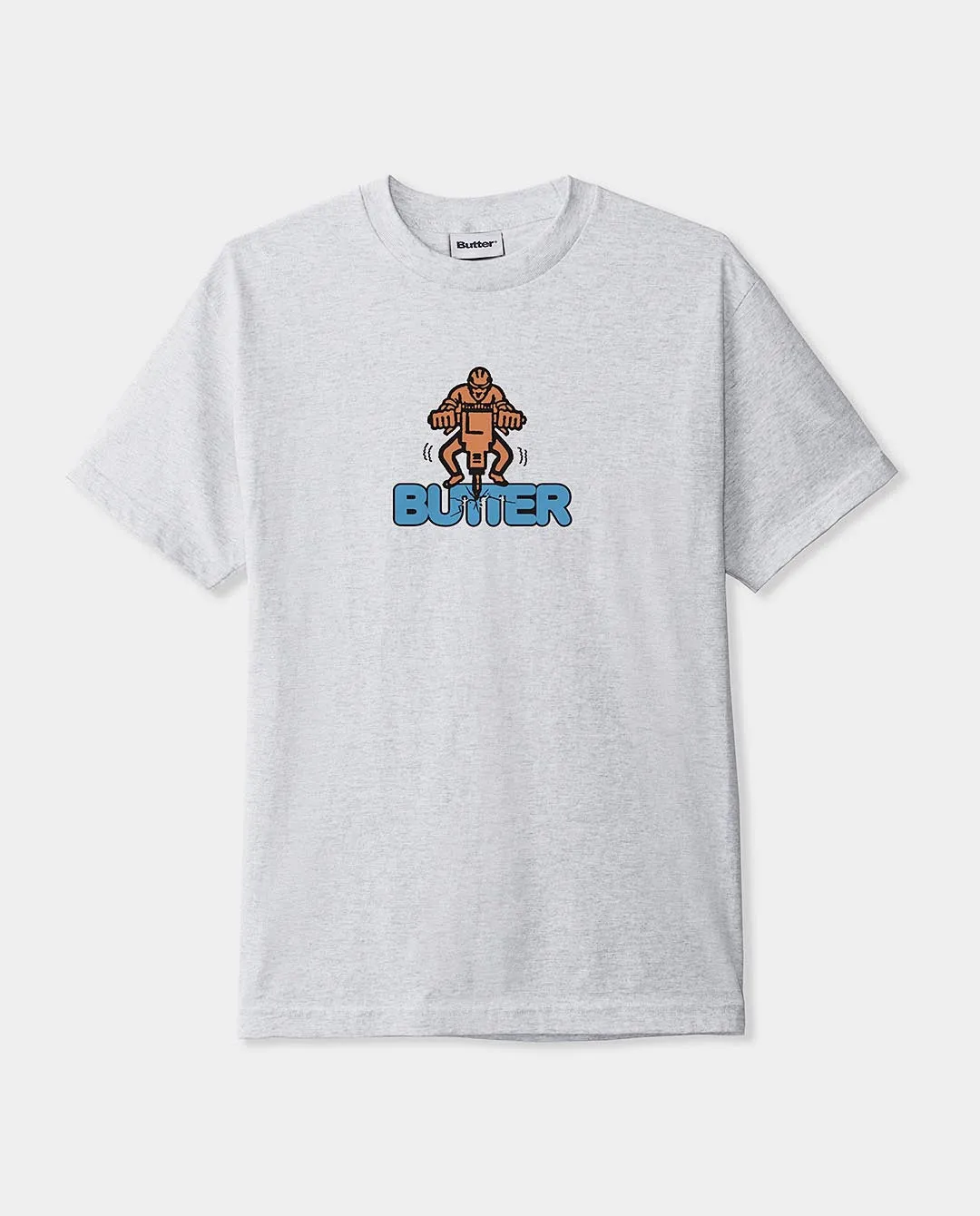 Butter Goods - Jack Hammer T-Shirt - Ash
