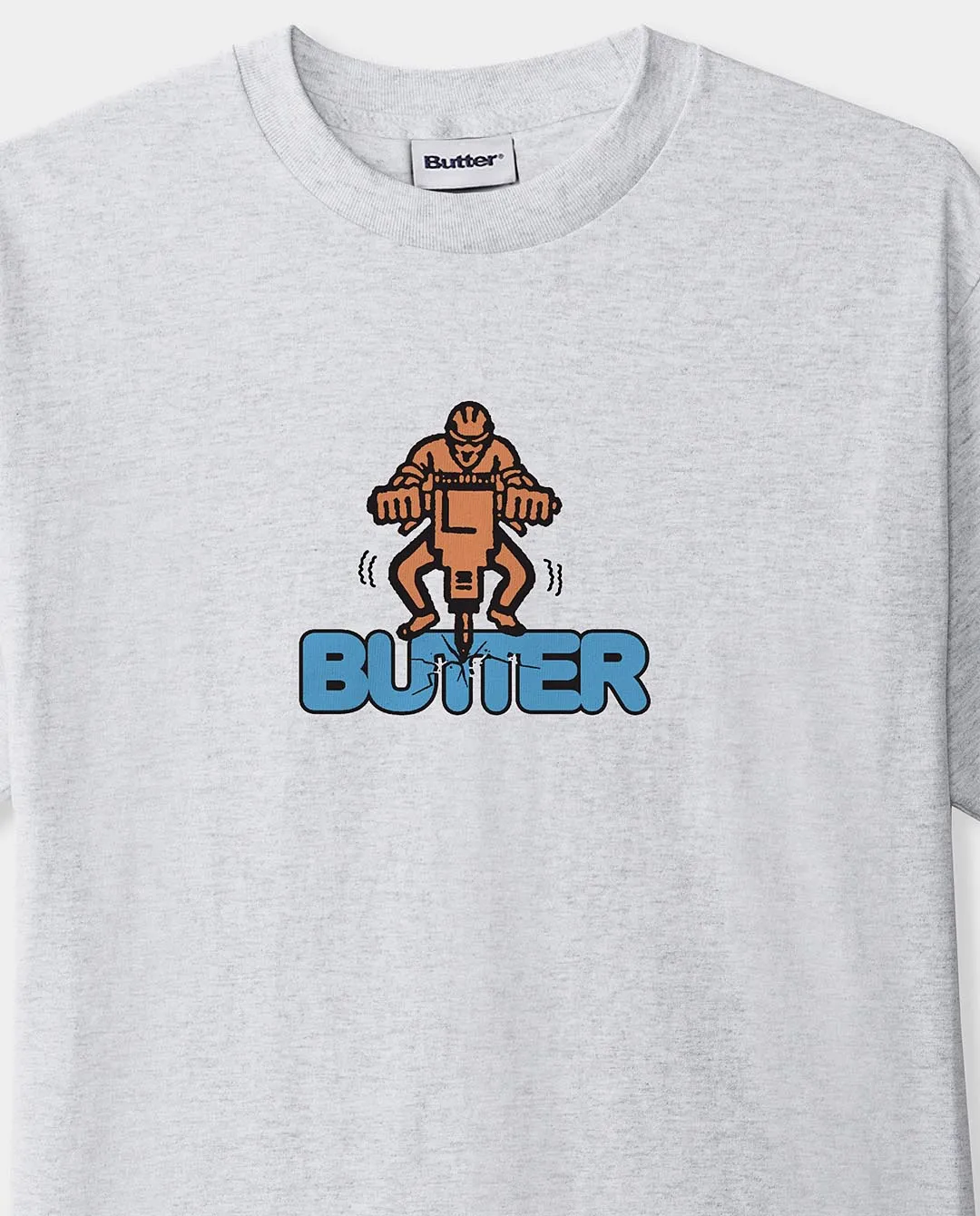 Butter Goods - Jack Hammer T-Shirt - Ash