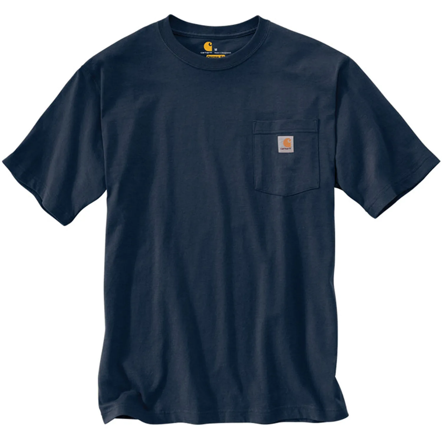 Carhartt Men's Short Sleeve Pocket T-Shirt_Navy