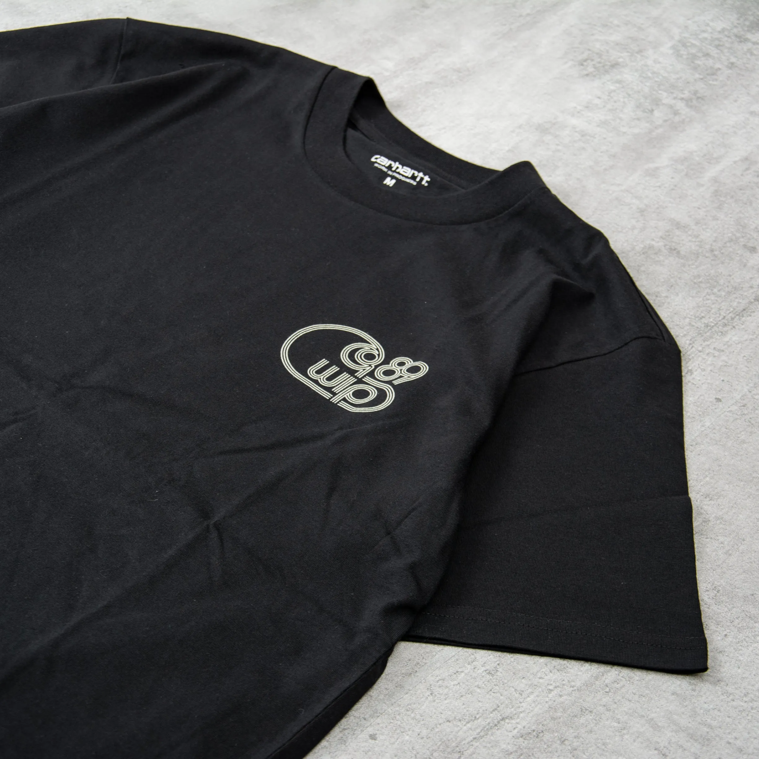 Carhartt WIP Night Night Tee - Black / Green