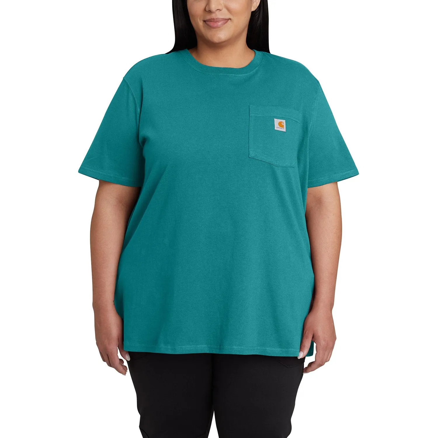 Carhartt Women's Pocket Short Sleeve T-Shirt_Shaded Spruce