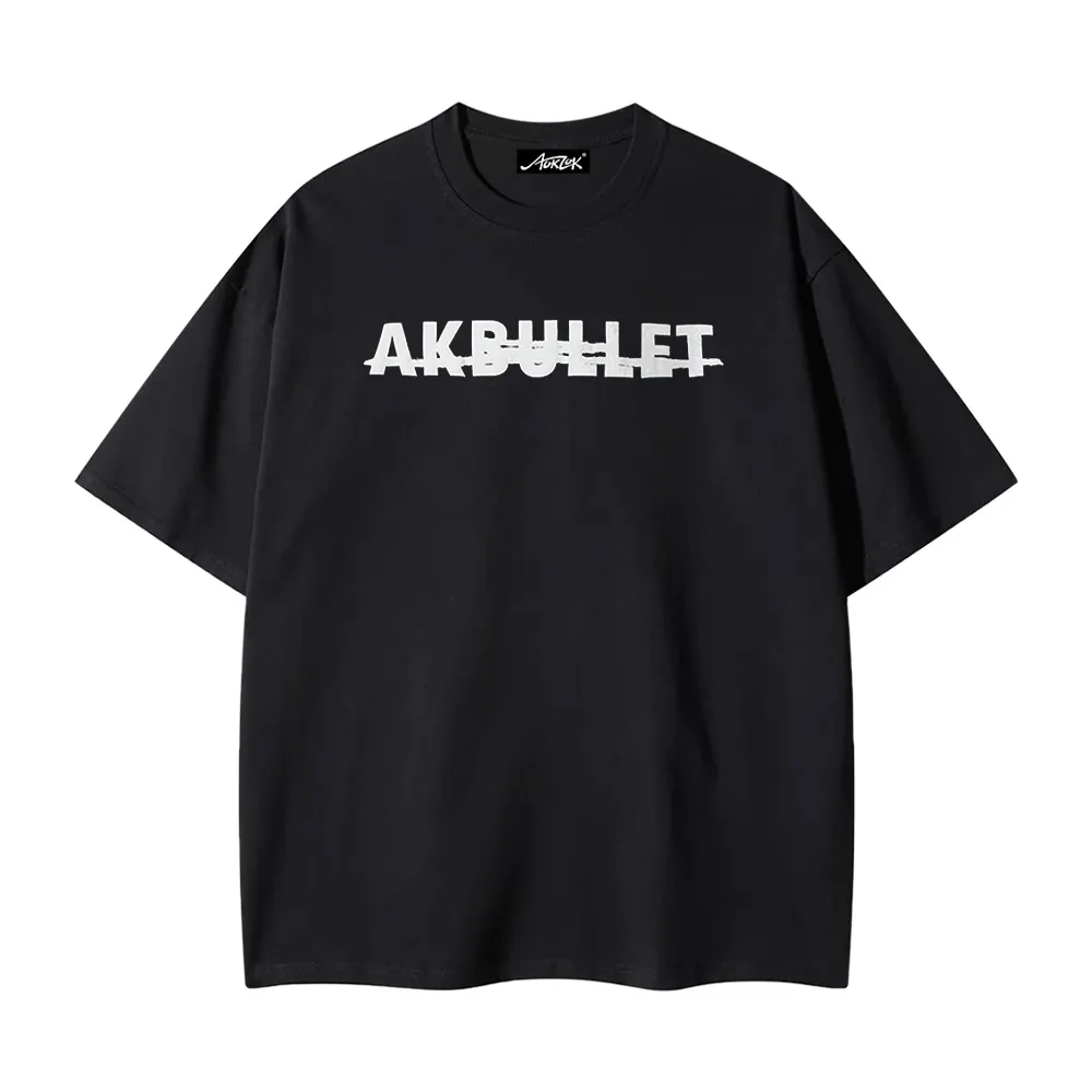 Casual Graffiti Letter T-shirt