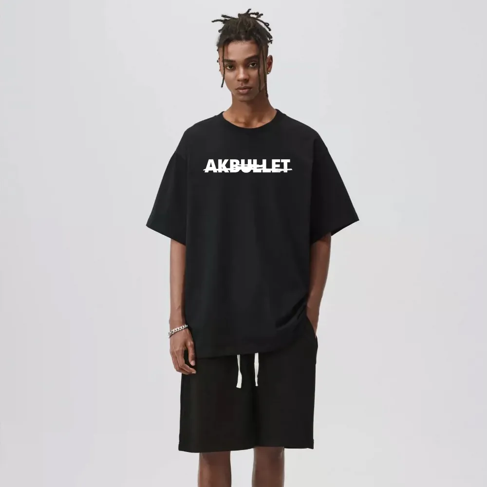 Casual Graffiti Letter T-shirt