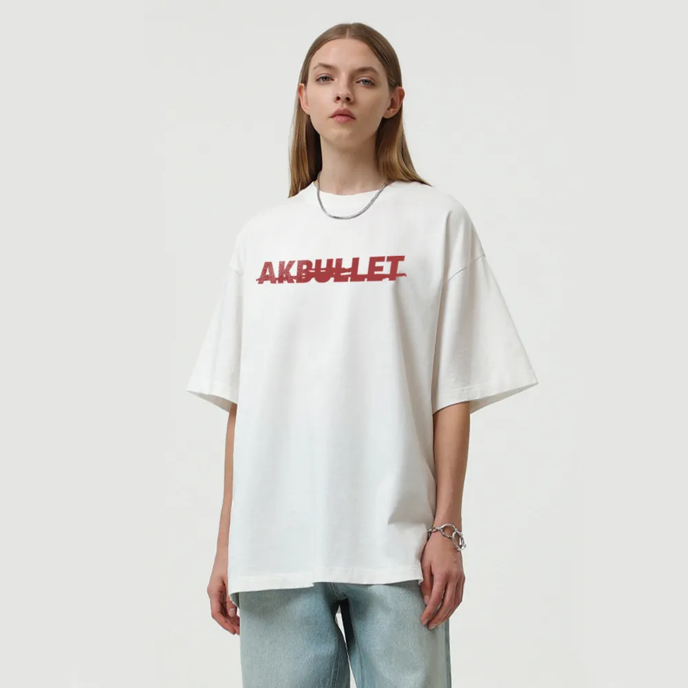Casual Graffiti Letter T-shirt