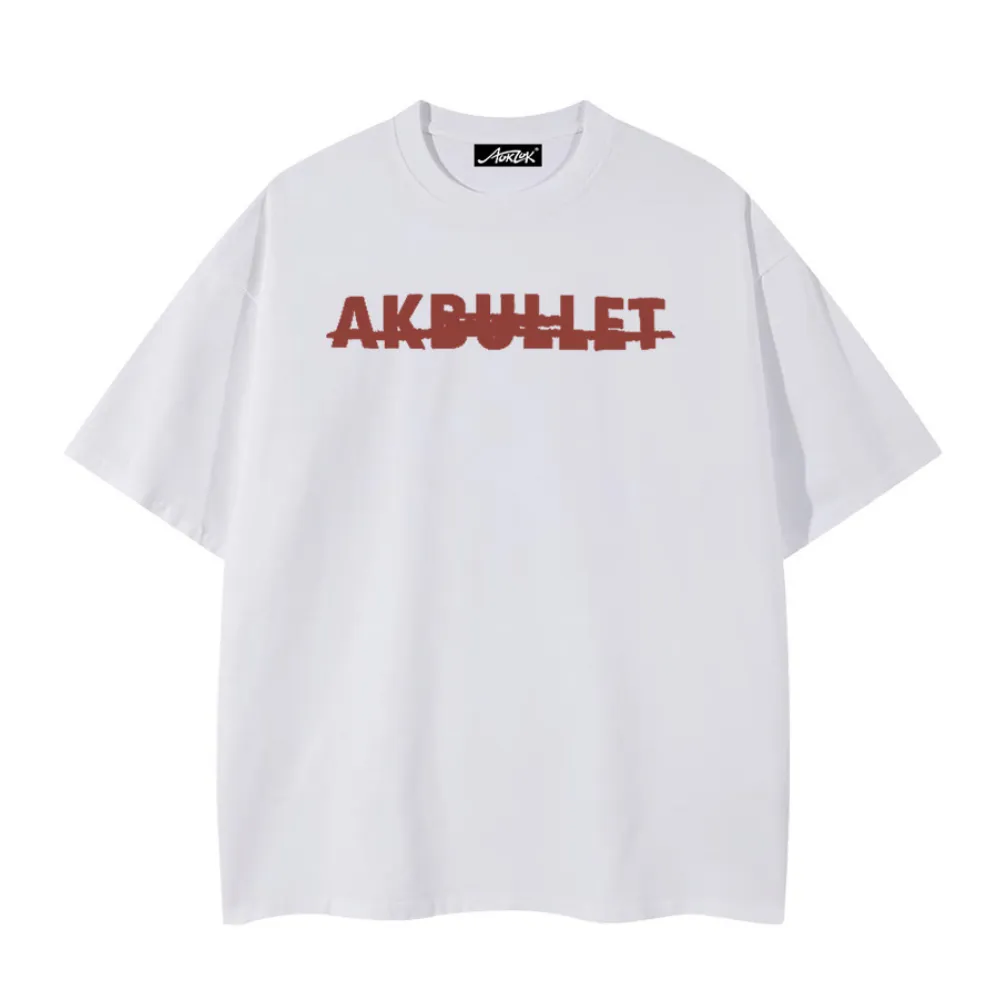 Casual Graffiti Letter T-shirt