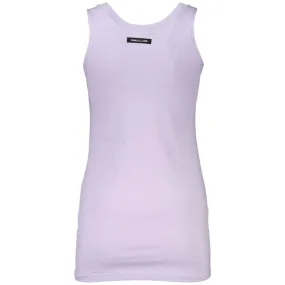 Cavalli Class Purple Cotton Women Top