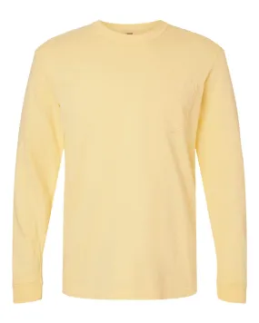 Comfort Color Heavyweight Long Sleeve Pocket