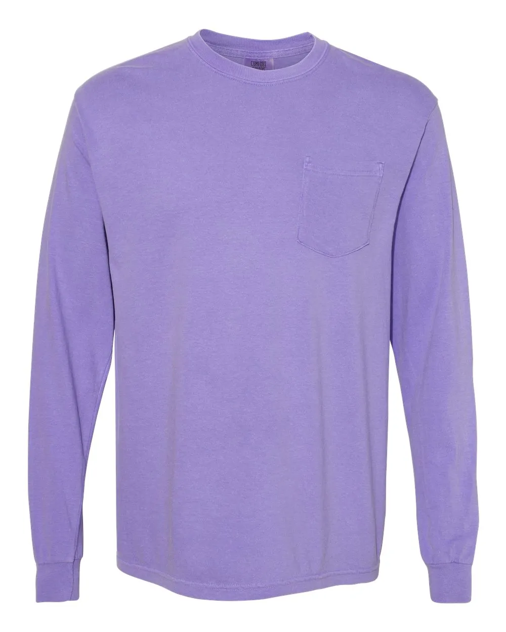 Comfort Color Heavyweight Long Sleeve Pocket