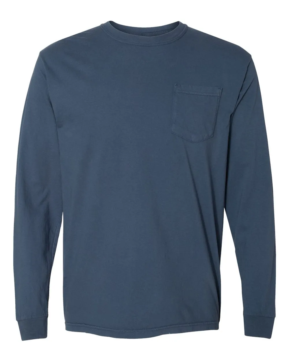 Comfort Color Heavyweight Long Sleeve Pocket