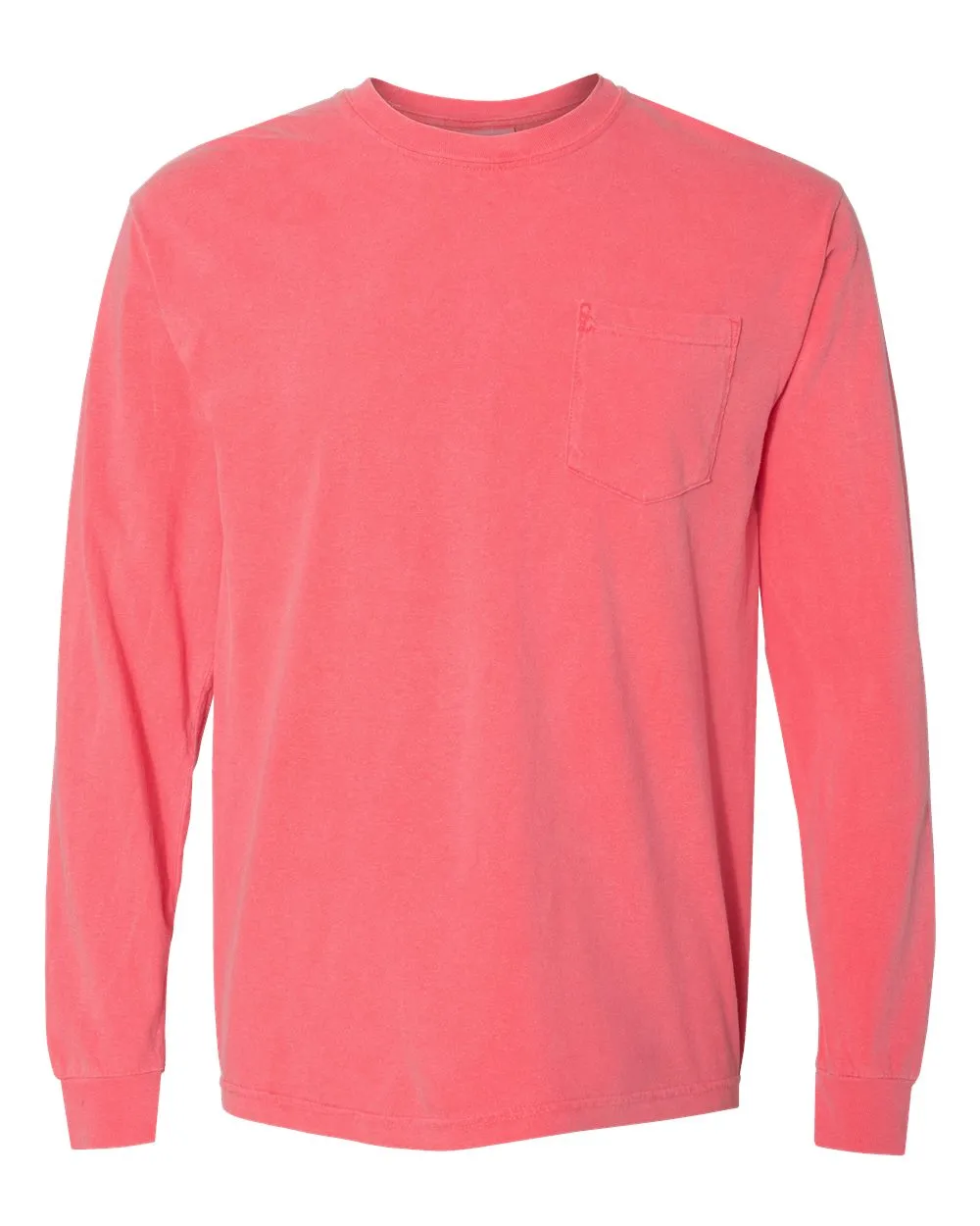Comfort Color Heavyweight Long Sleeve Pocket