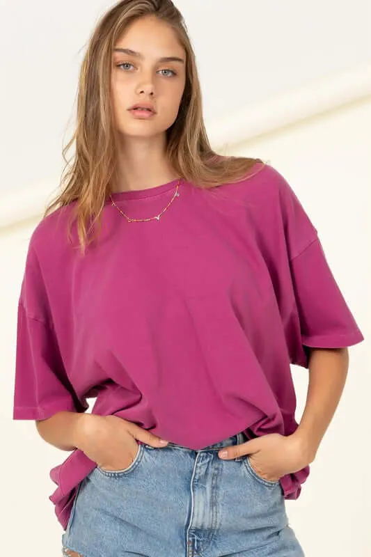 Cool and Chill Oversized Everyday T-Shirt