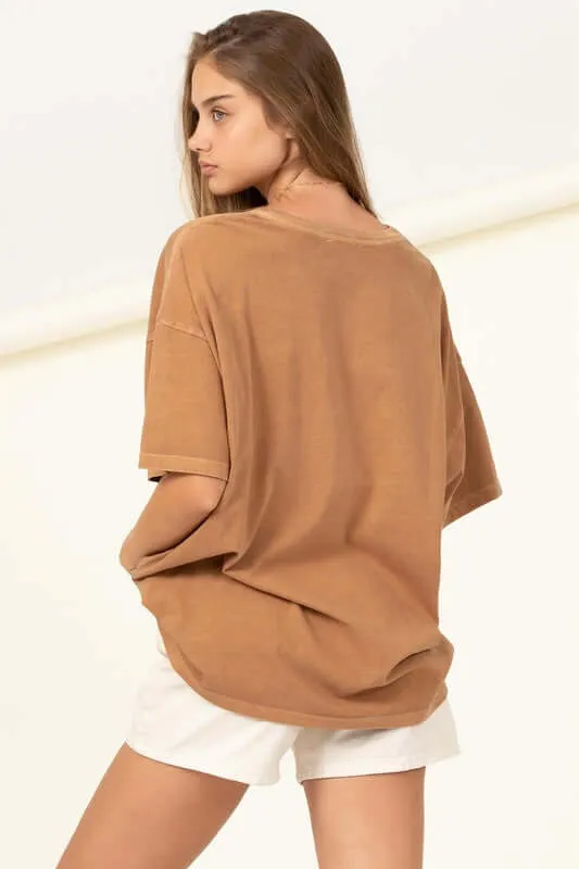Cool and Chill Oversized Everyday T-Shirt