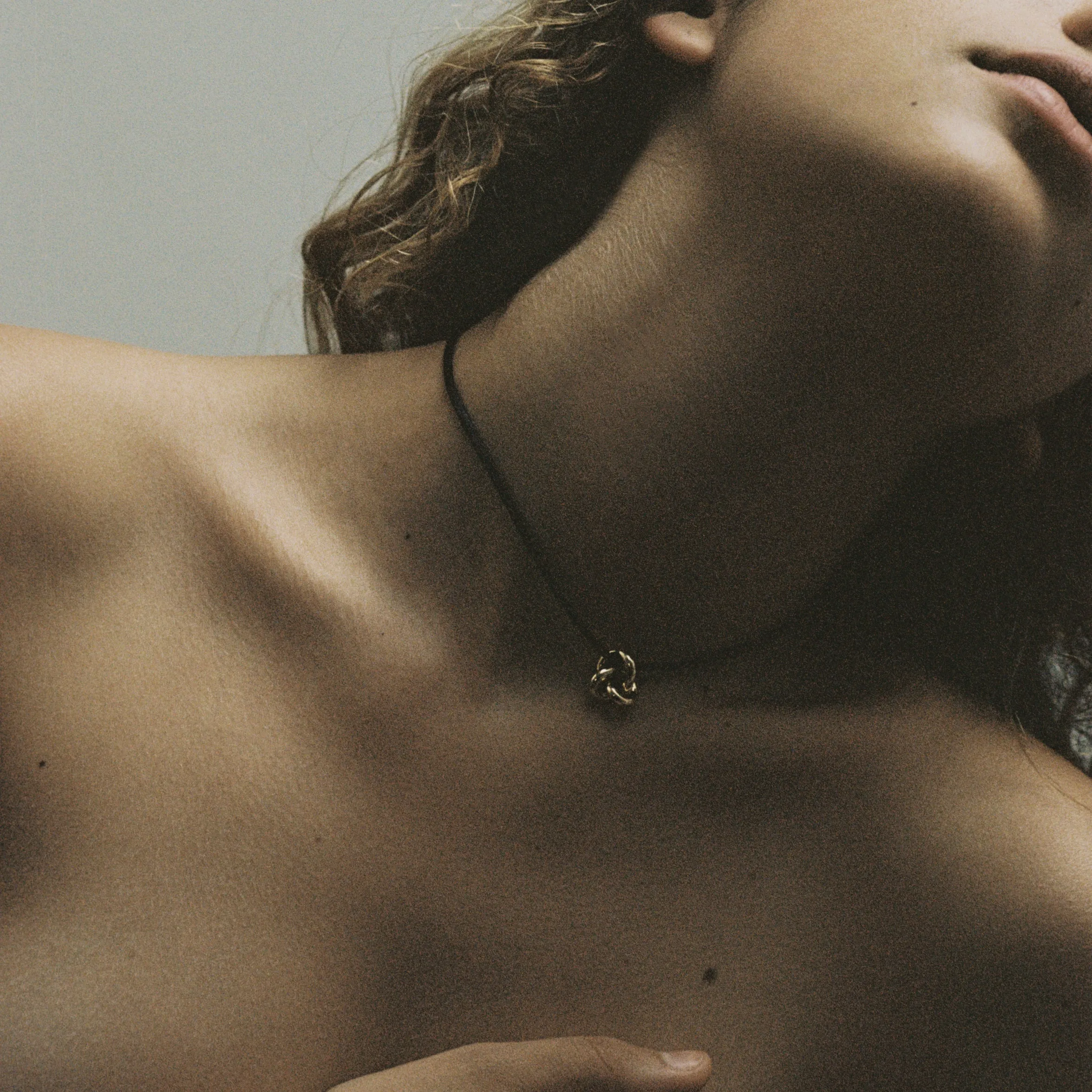 Cord Knot Necklace