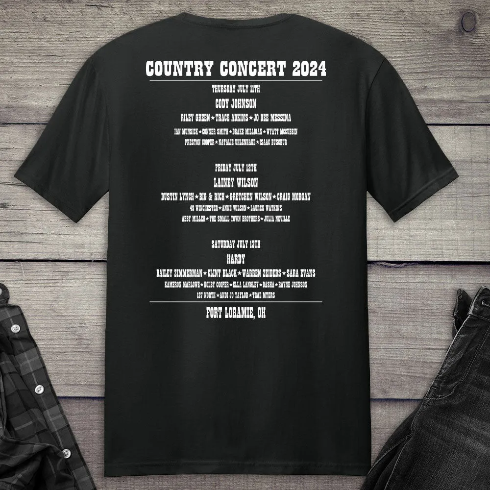Country Concert '24 Guitar Wings Tee