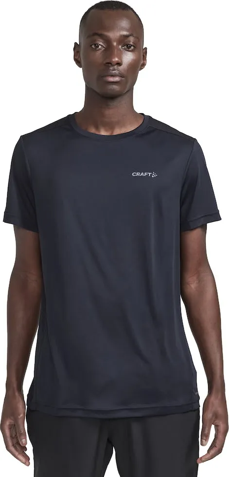 Craft Men&#x27;s Core Essence Short Sleeve Tee Black | Buy Craft Men&#x27;s Core Essence Short Sleeve Tee Black here | Outnorth