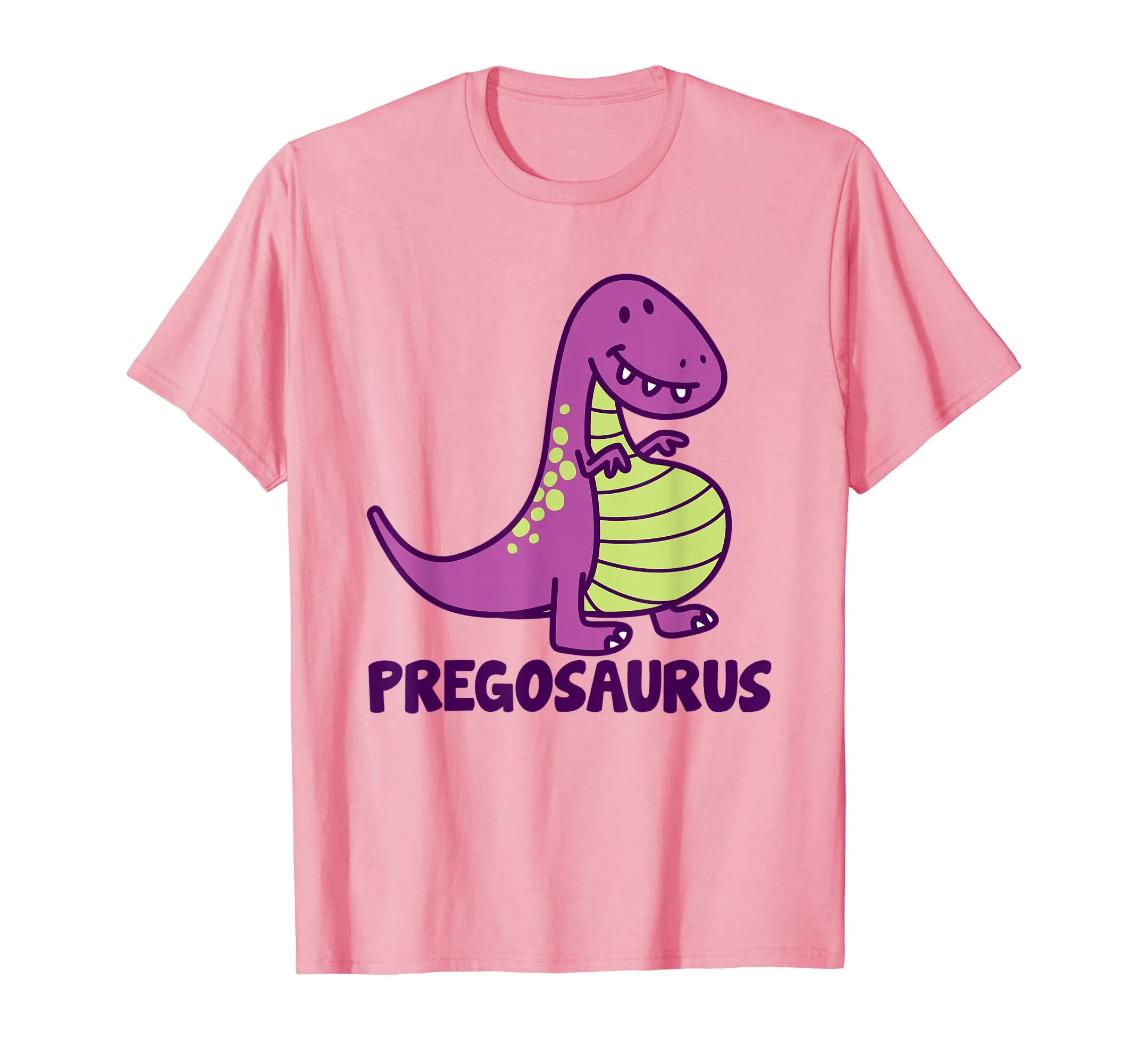 Dinosaur Pregosaurus Pregnant Mother Funny T-Shirt