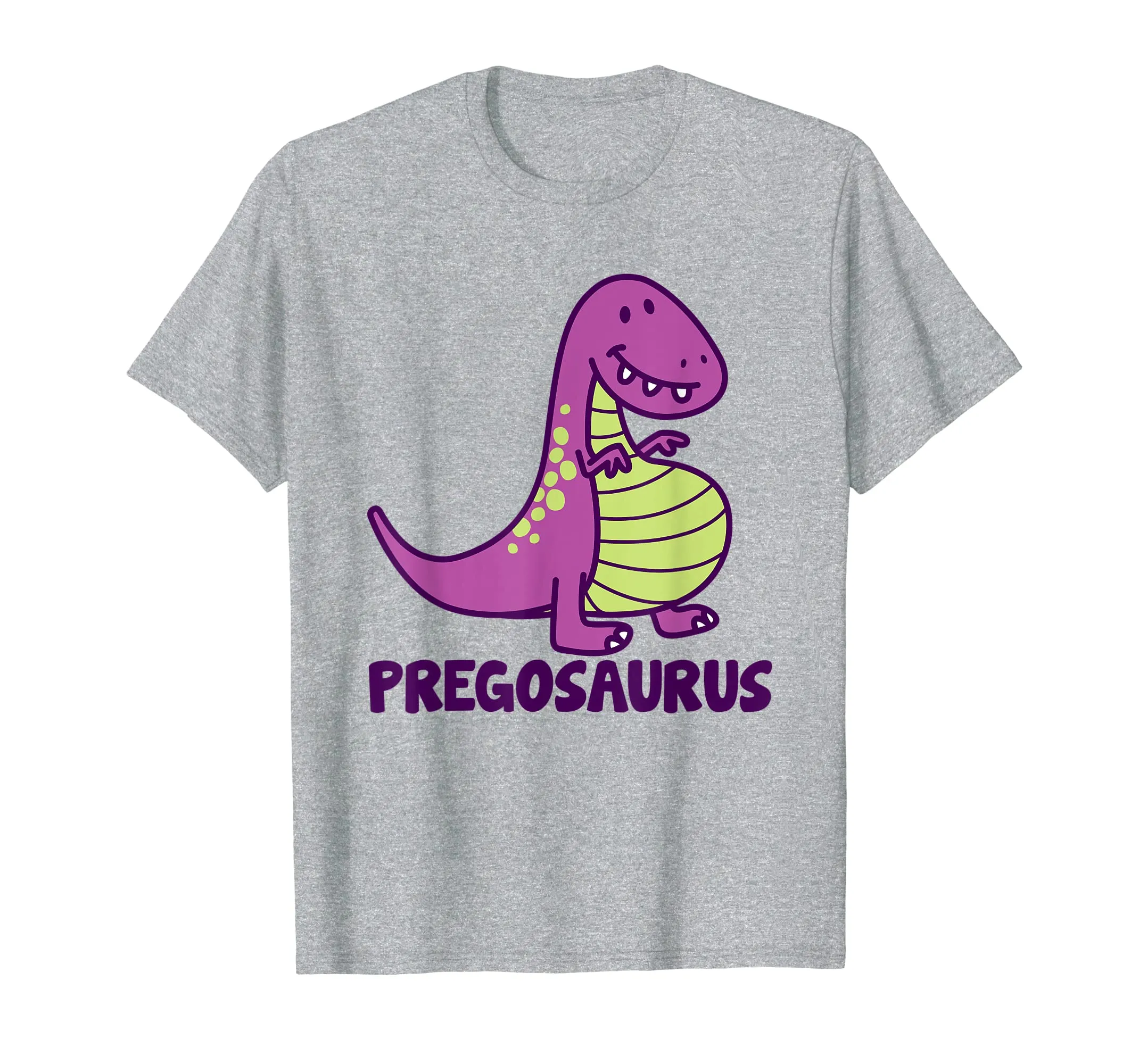 Dinosaur Pregosaurus Pregnant Mother Funny T-Shirt