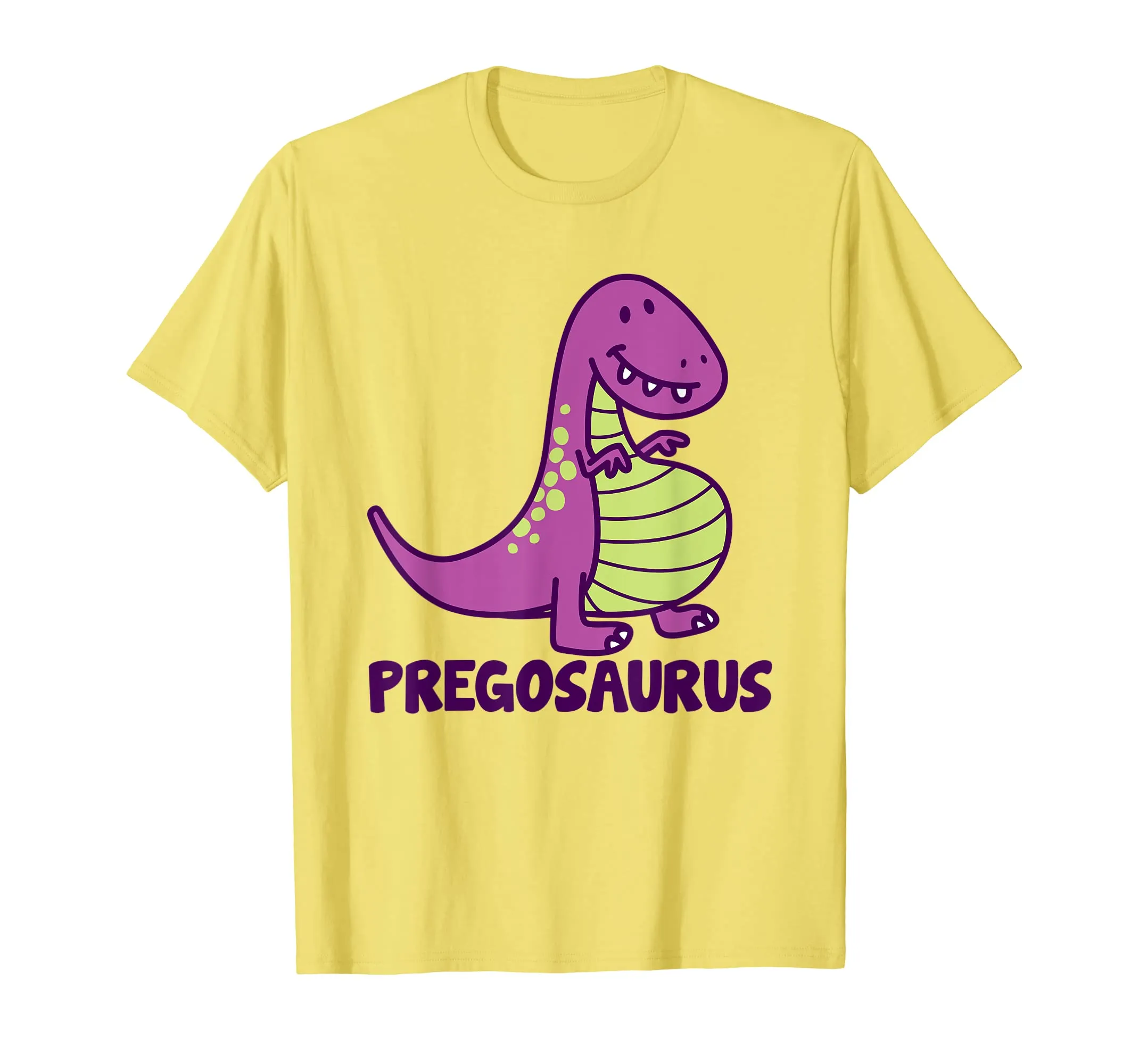 Dinosaur Pregosaurus Pregnant Mother Funny T-Shirt