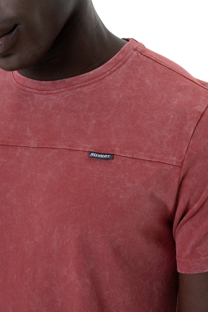 Dirty Dye T-Shirt _ 154708 _ Red
