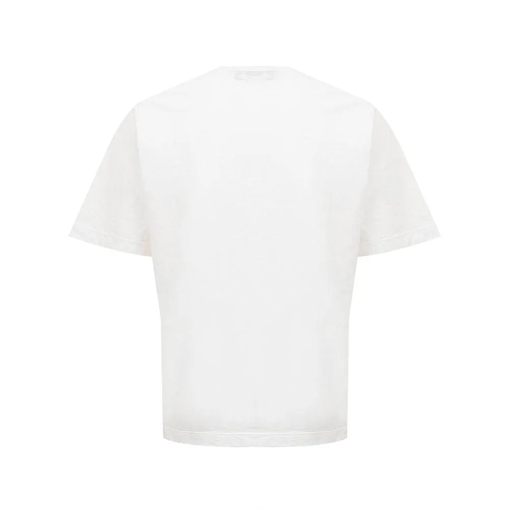 Dsquared2 Elegant Bomuld Hvid Tee for Stylish Dame