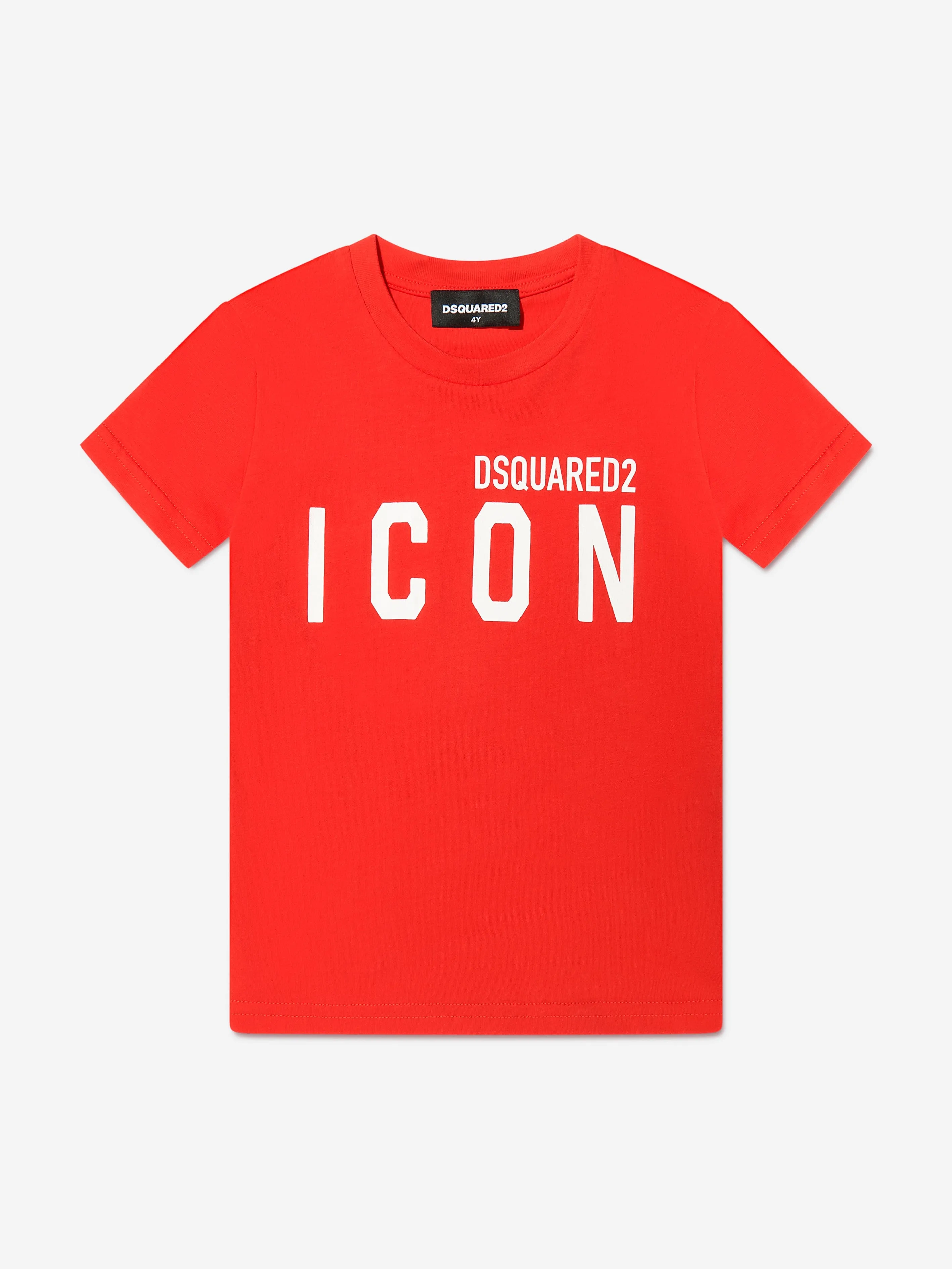 Dsquared2 Kids Icon T-Shirt In Orange