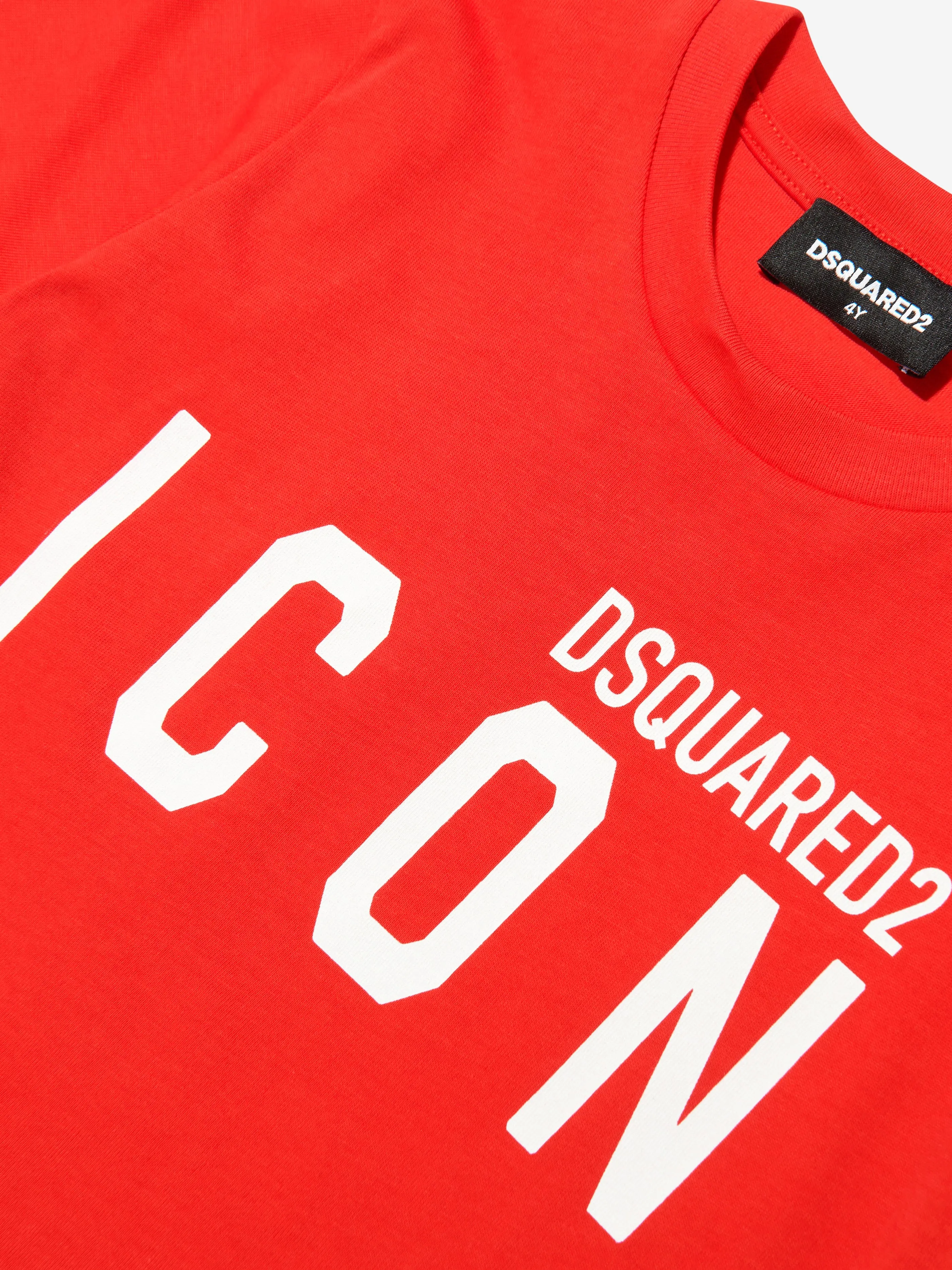 Dsquared2 Kids Icon T-Shirt In Orange