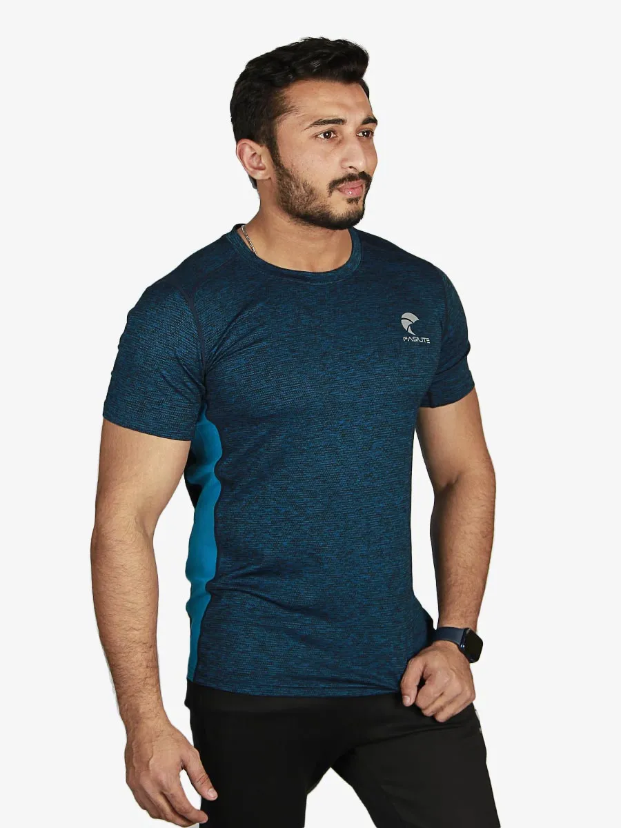 Duo Coast - T-Shirt - 1301 - Dark Blue / Royal Blue