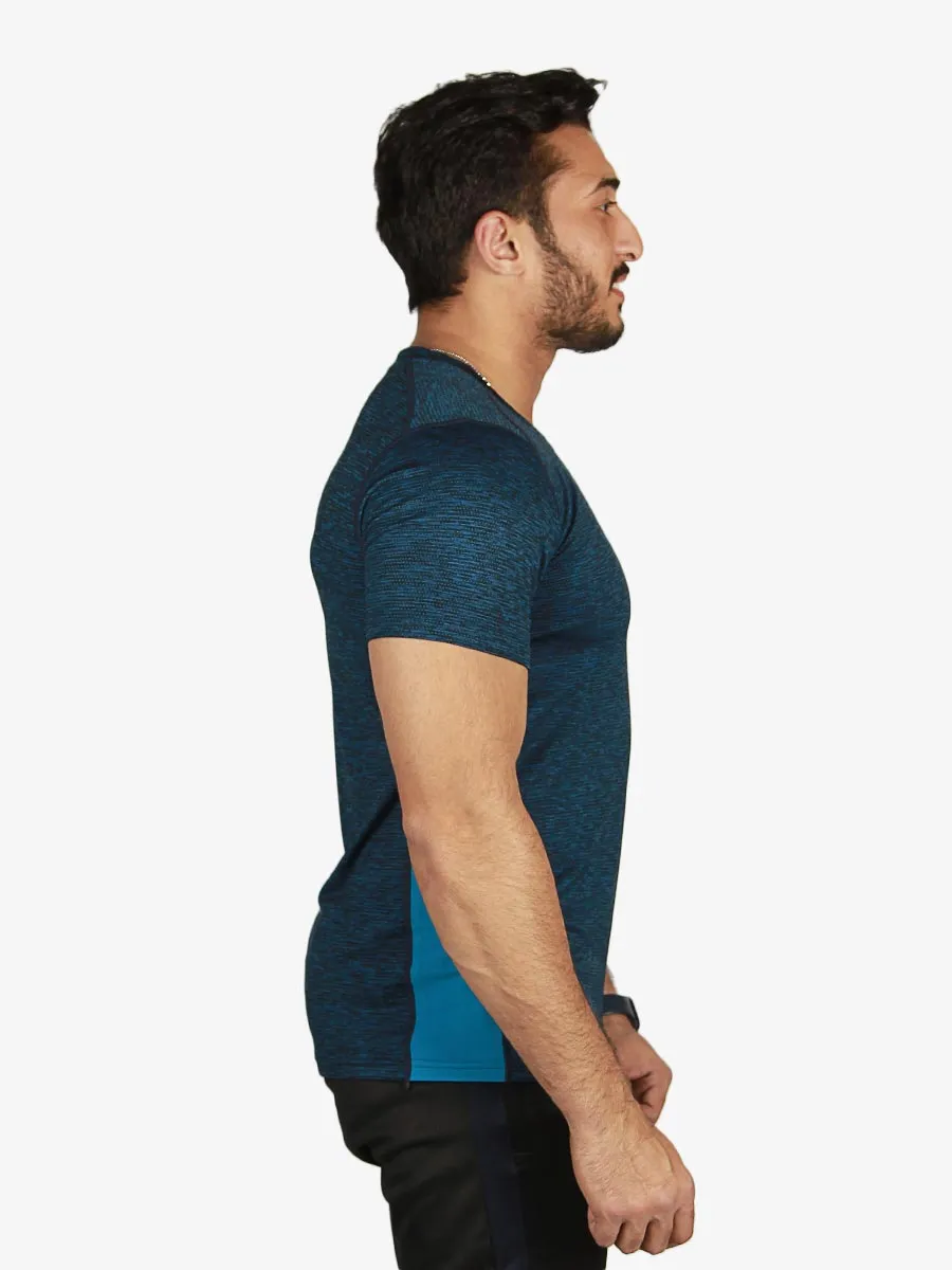 Duo Coast - T-Shirt - 1301 - Dark Blue / Royal Blue