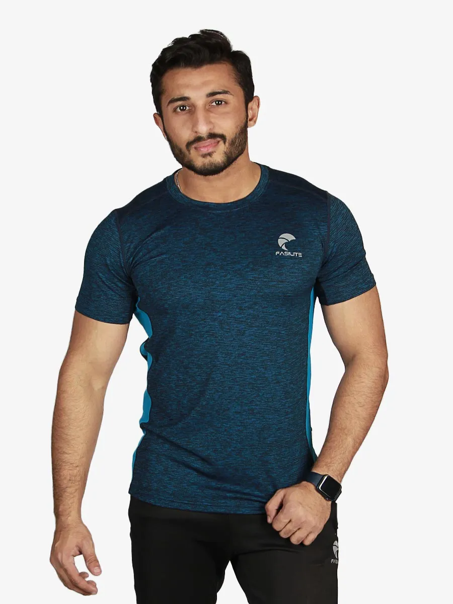 Duo Coast - T-Shirt - 1301 - Dark Blue / Royal Blue