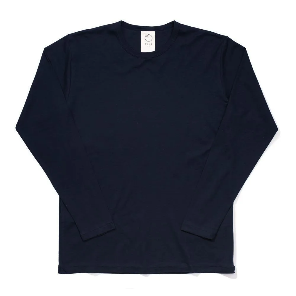 Eiji Long Sleeve Tee Navy